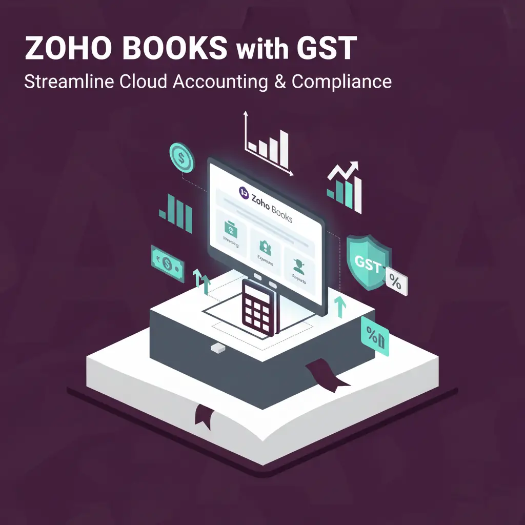 Zoho Books with GST course hero image